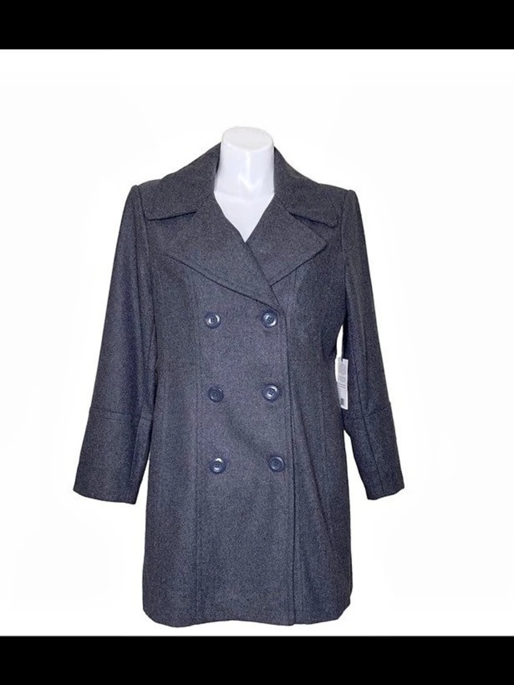 NWT, Alpine Swiss - Women’s Wool Blend Peacoat, Sz XL